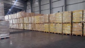 Comienza entrega de alimentos retenidos. Foto Clarin